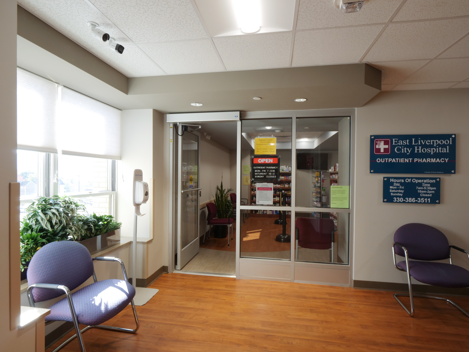 The East Liverpool City Hospital Pharmacy Renovation and Window